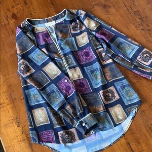 ModCloth XXS/XS Blouse - Antique Books
